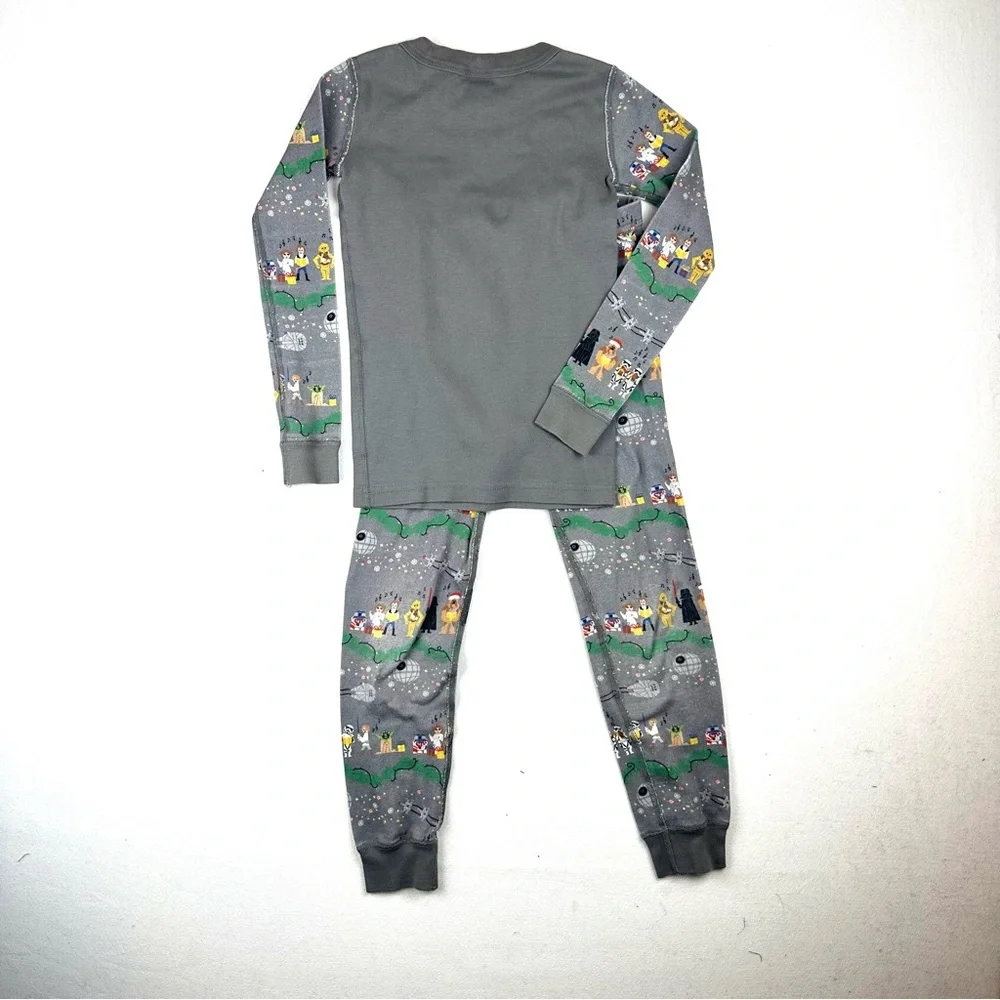 Hanna Andersson Star Wars Darth Vader Christmas 2pc Pajamas Organic Cotton